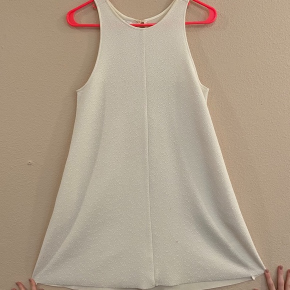 Bishop + Young White Tank Top Mini Dress - Picture 1 of 6
